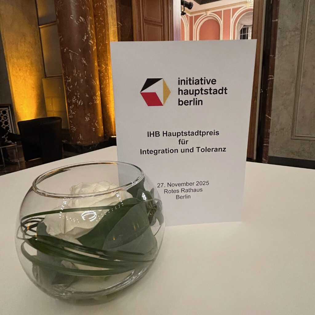 IHB Hauptstadtpreis für Integration und Toleranz 2025