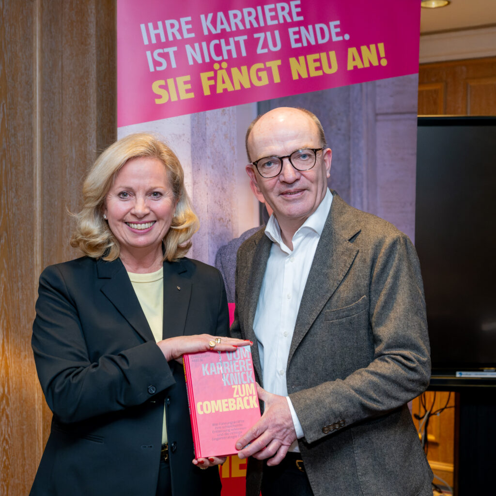 Buchvorstellung „Vom Karriereknick zum Comeback“